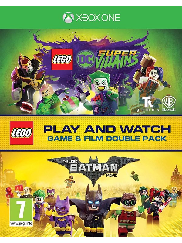 Lego DC Super-Villains Game & Film Double Pack - Microsoft Xbox One - Action