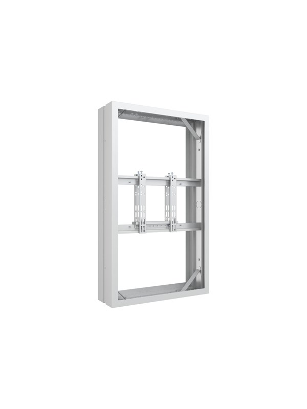 Multibrackets M Pro Series enclosure - medium - for 2 LCD displays - b2b - white - Max 50 kg - recommended for 43"