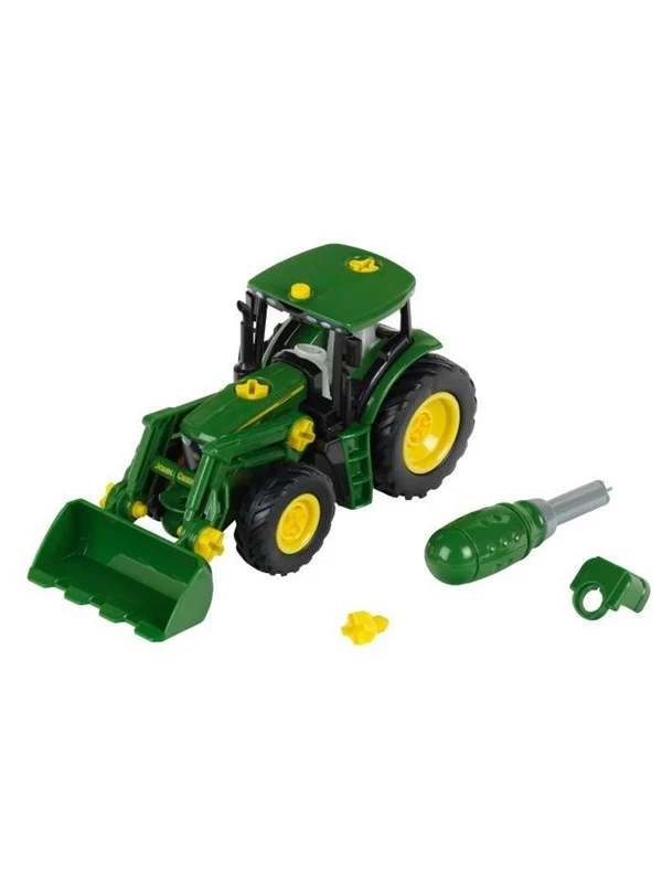 Theo Klein John Deere Traktor med frontlæsser & vægt