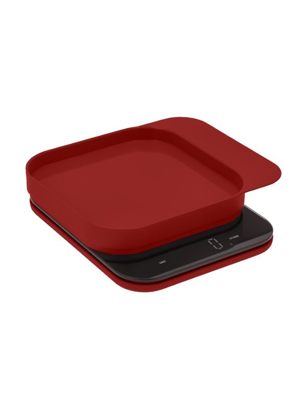 Rosti Kjøkkenvekt - Mensura kitchen scales - Red