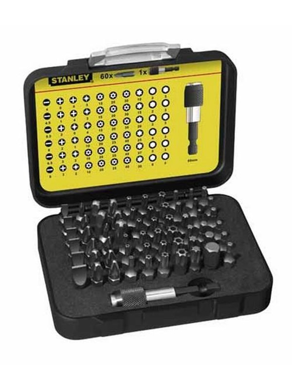 Stanley 1-13-902 1/4" Bit Set 61pcs