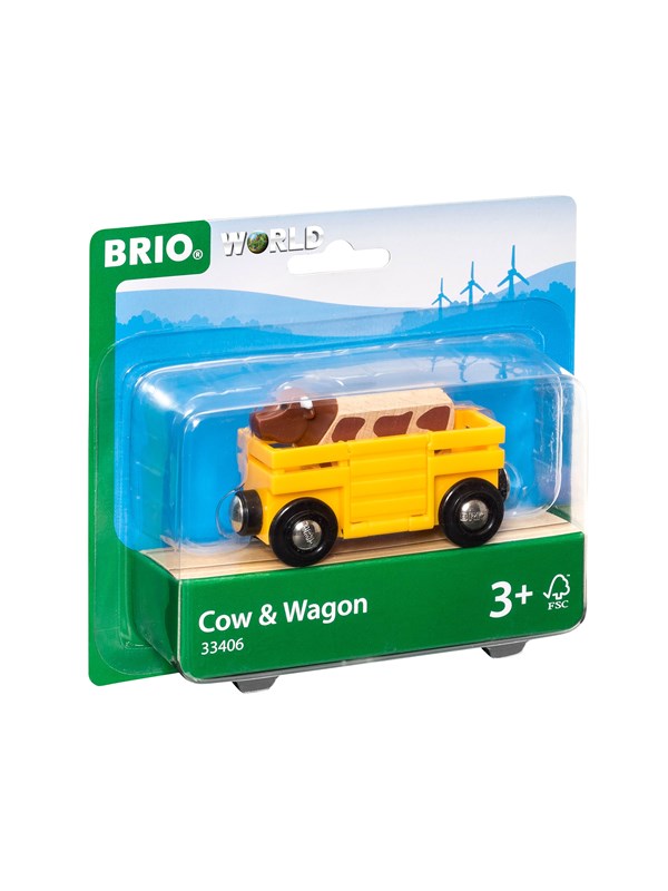 Brio Cow & Wagon