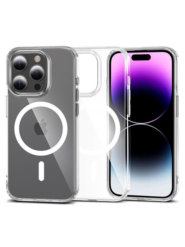 Tech-Protect FlexAir Hybrid MagSafe Case for iPhone 15 Pro - Clear