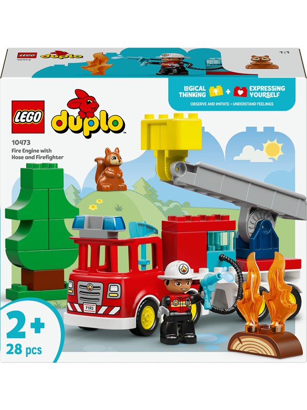 LEGO DUPLO 10473 Brannbil med slange og brannmann