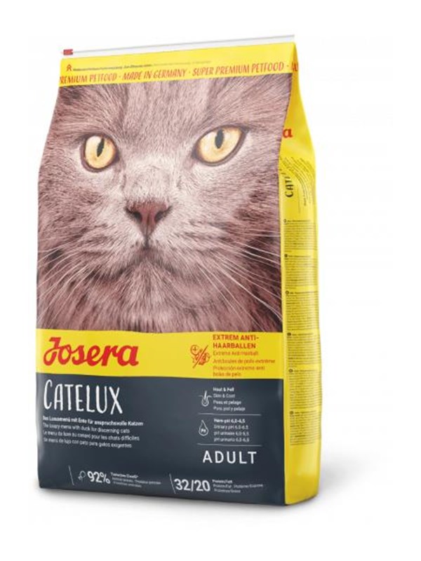 JOSERA Catelux cats dry food 2 kg Adult Duck, Poultry