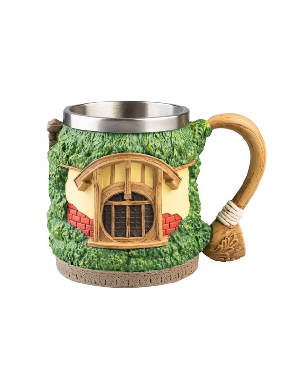 Lord of the Rings - Hobbiton Tankard with Steel Cup - Krus