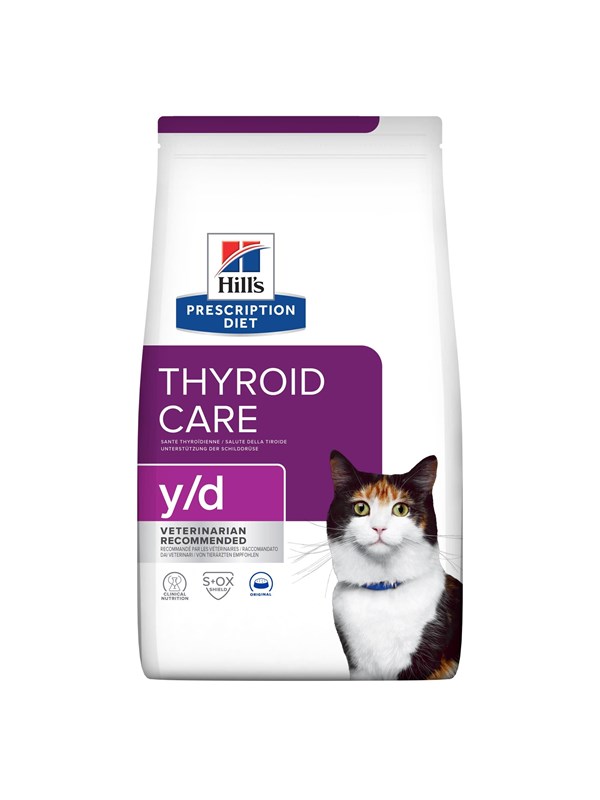Hill's PRESCRIPTION DIET Feline y/d Dry cat food 1,5 kg