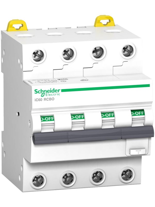 Schneider Electric Acti9 ic60 rcbo 4p 20a 30ma c 6ka a