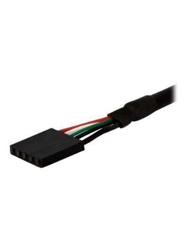 StarTech.com Panel Mount USB Cable USB A