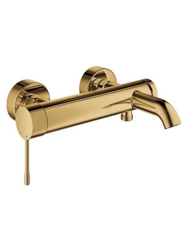 Grohe Essence One-lever faucet for tub & shower Polished Cool Sunrise