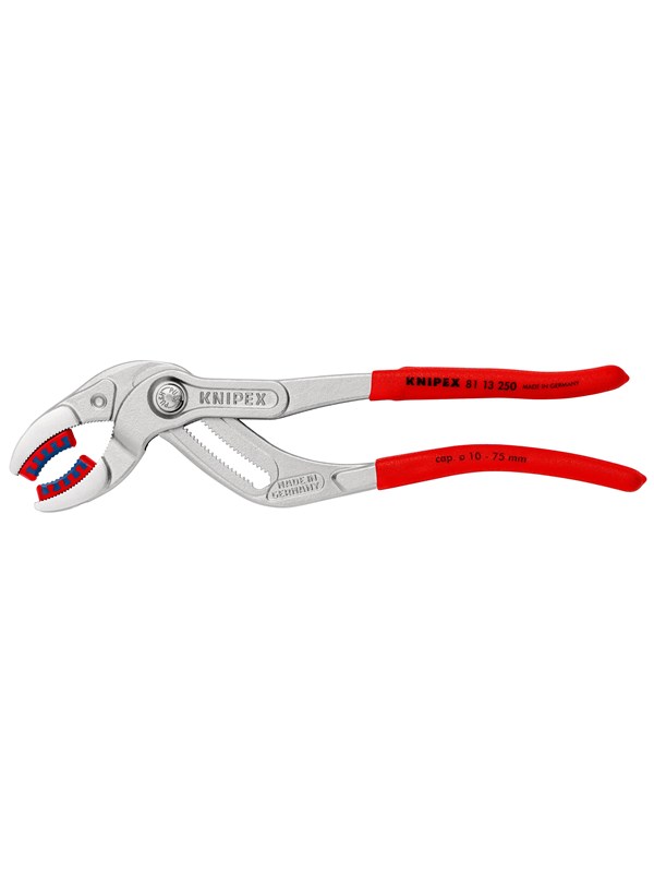 KNIPEX Sifon- og konnektortenger, for sifons, kunststoffrør og konnektorer