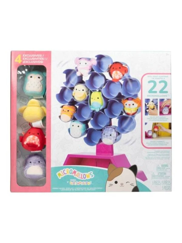 Squishmallows Micromallows Play&Display Ferris Wheel