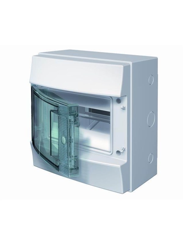 ABB Consumer units 4m w/transparent door ip65