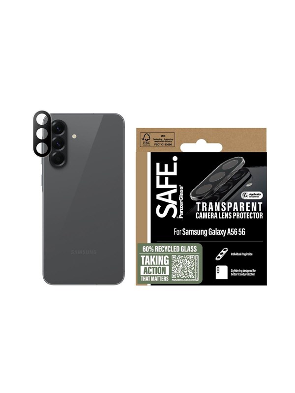 SAFE by PanzerGlass Camera Lens Protector Transparent Samsung Galaxy A56 5G