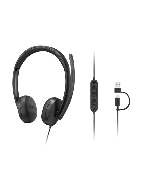 Lenovo Wired VoIP Headset 5000 (Teams) USB-C