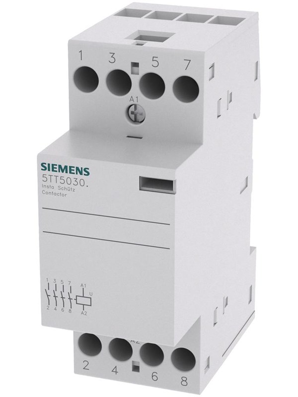 Siemens Insta contactor 4no acdc24v 25a 5tt5030-2