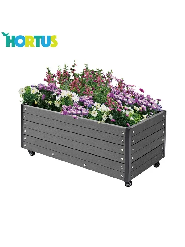 HORTUS Raised garden bed WPC 36 x 50 x 90 cm