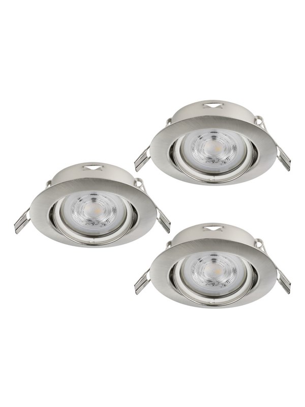 EGLO FAVAZZINA INNEBYGD. SÆT KIP Ø88 GU10 3X4,9W 3X400LM BS