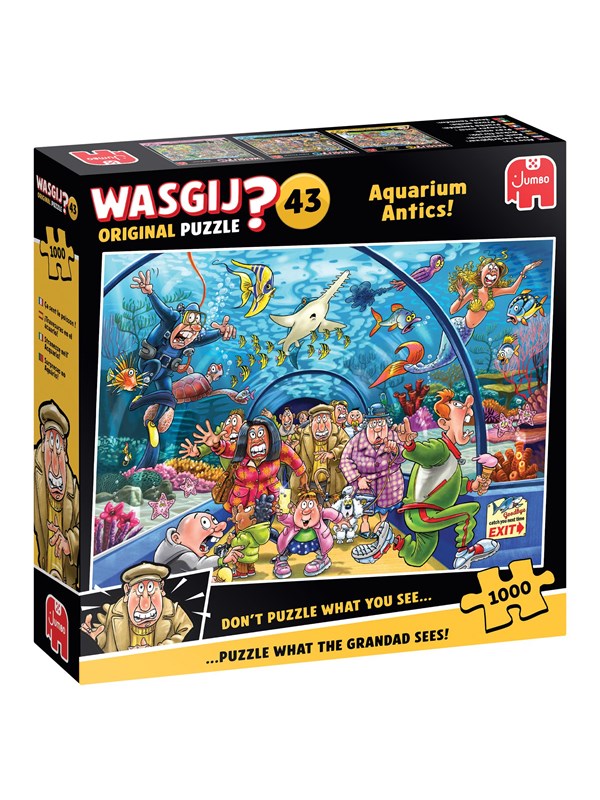 Wasgij Original 43 Aquarium Antics! (1000)