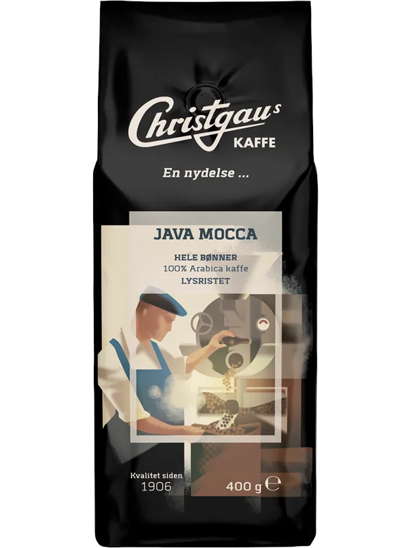 Christgau Java/Mocca - Whole beans - 400g