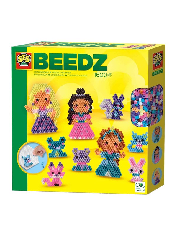 SES Creative Iron-on Beads - Princesses and Animal Friends