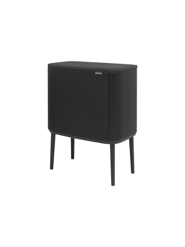 brabantia Bo Touch Bin - rubbish bin - 33 L - matte black