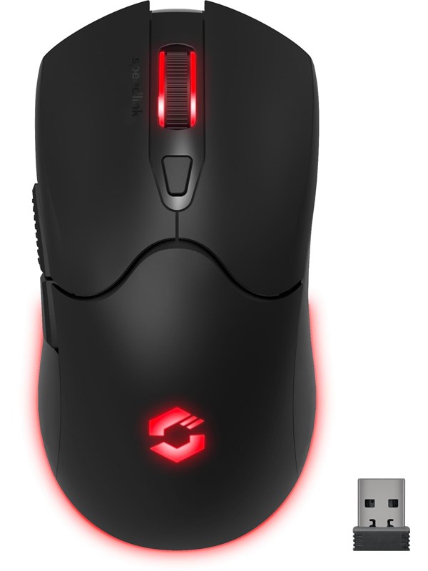 Speed-Link VELOX Rechargeable Wireless RGB - Gaming mus - Svart