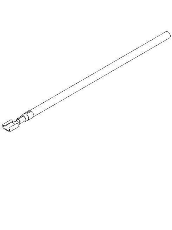 Tabula Wire 6mm blue l=480mm