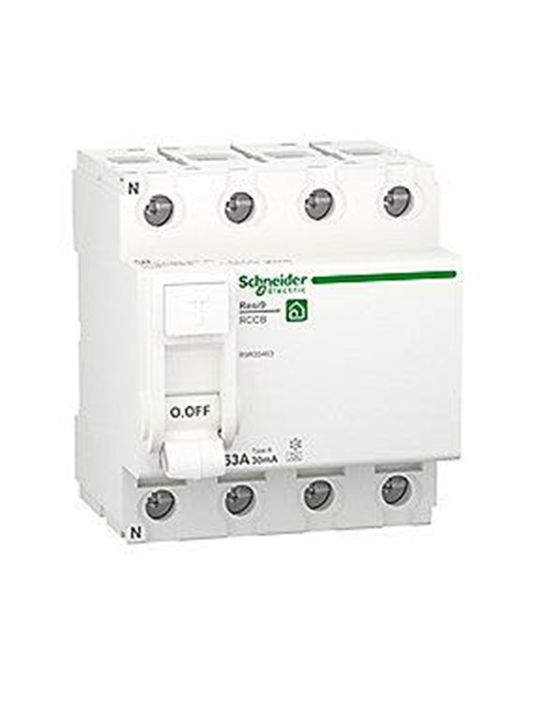 Schneider Electric Resi9 XP RCD/HPFI residual current circuit breaker 4P 63A 30mA class A 72mm