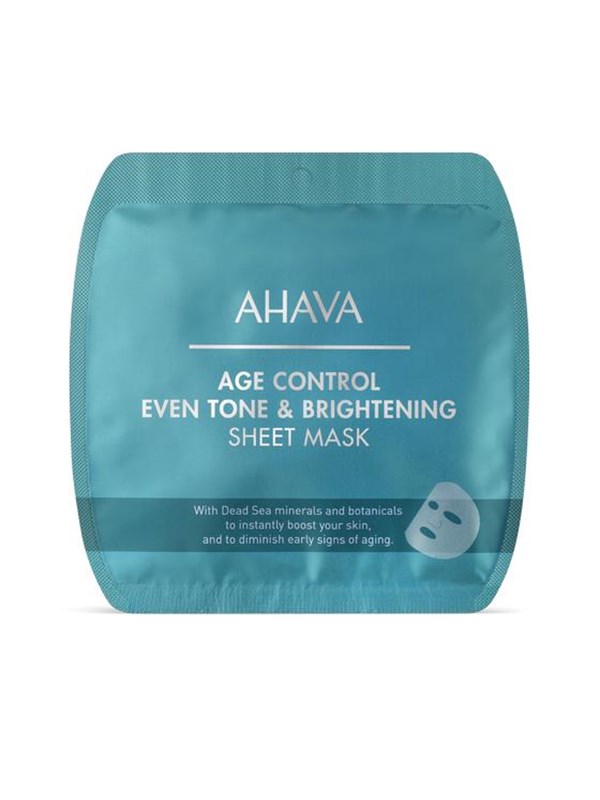 AHAVA T.T.S. Age Control Even Tone & Bright. Sheet 1 pcs