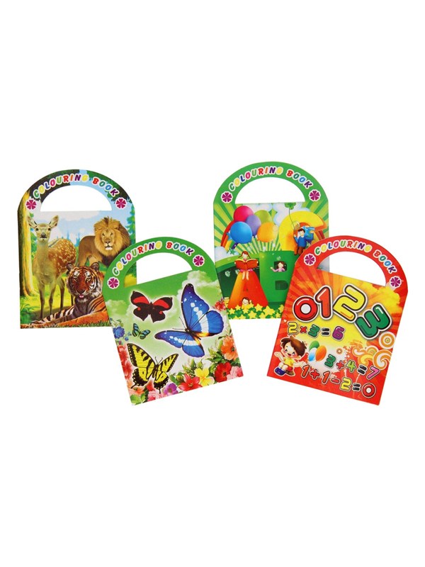 LG-Imports Coloring book with stickers (Assorted)