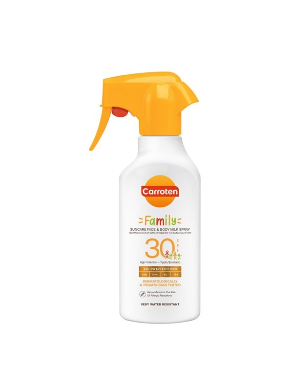 Carroten Family Face & Body Milk Trigger SPF 30