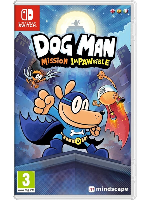 Dog Man: Mission Impawsible - Nintendo Switch - Platformer