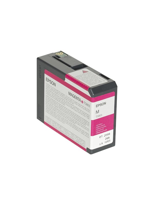 Epson T5803 - Magenta Ink - Blekkpatron Rød