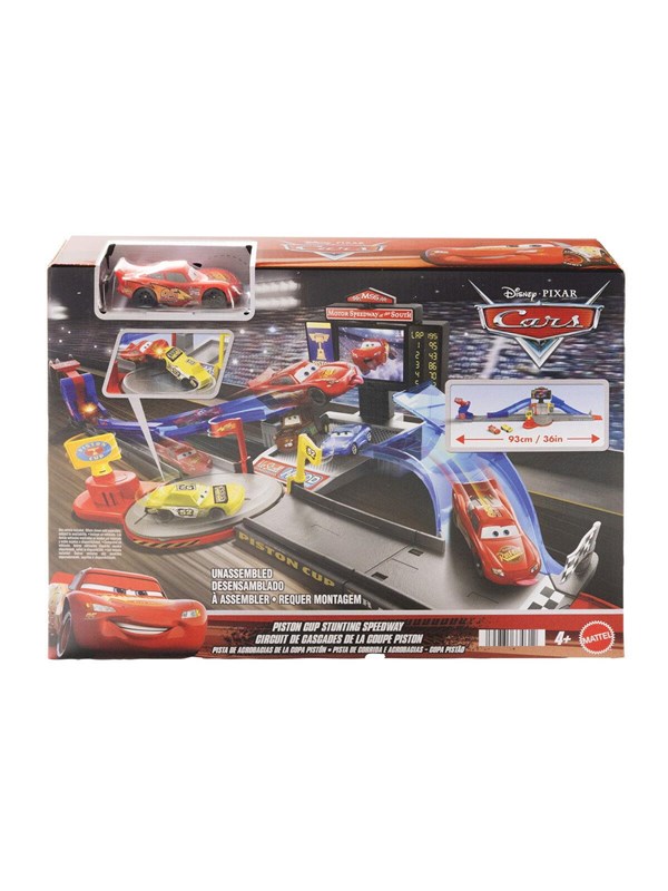 Cars Pixar  Piston Cup Stunt Trackset
