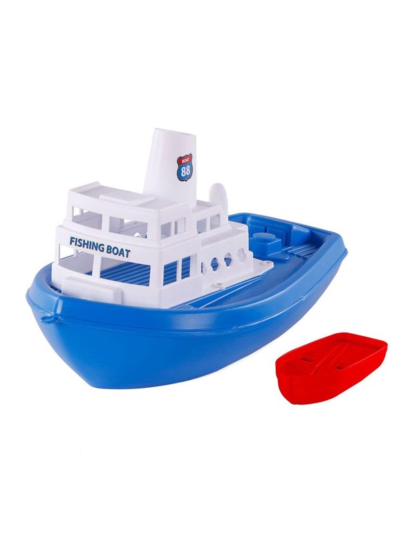 Cavallino Toys Cavallino Vissersboot 36cm