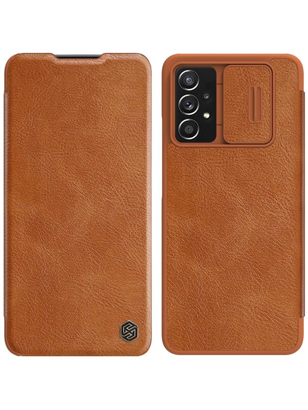 Nillkin  Qin Leather Holster Case Samsung Galaxy A73 Brown