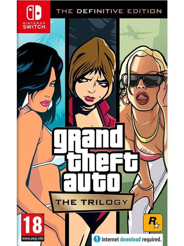 Grand Theft Auto: The Trilogy (The Definitive Edition) - Nintendo Switch - Action