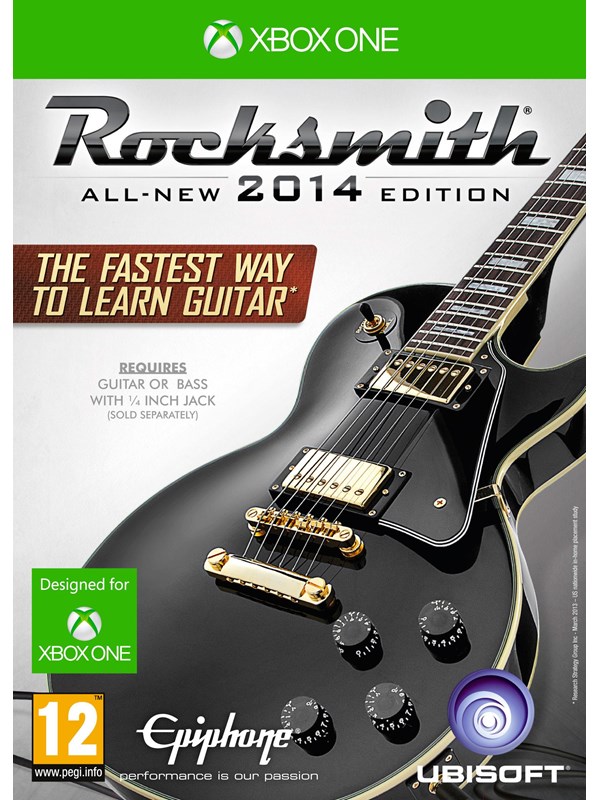 Rocksmith 2014 Edition (Cable Bundle) - Microsoft Xbox One - Musikk