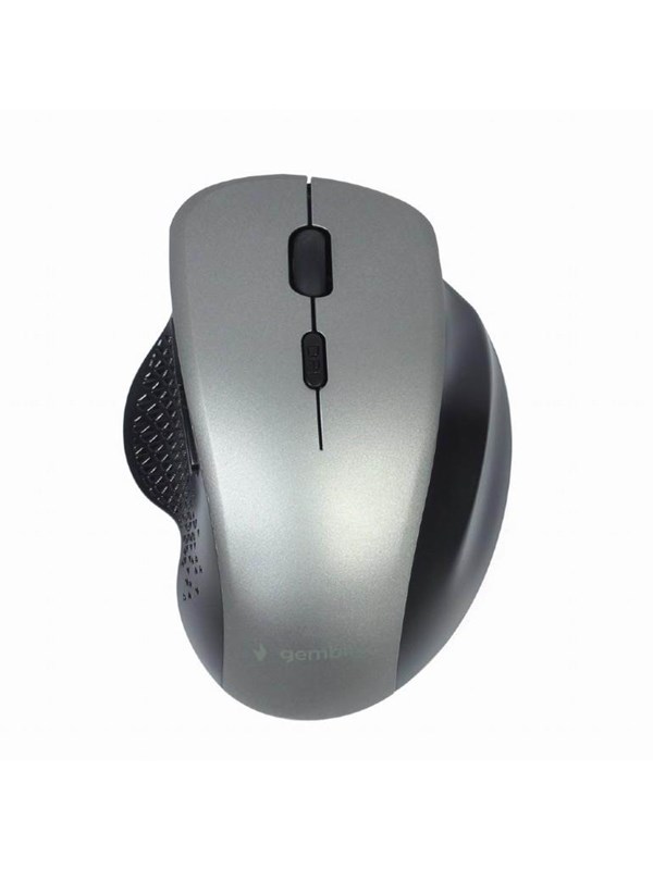 Gembird Ergonomic wireless optical mouse 6B-02 - Mus - Optisk - 6 - Sølv