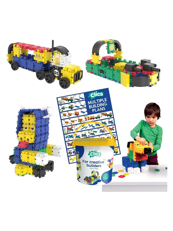 Clics Building Blocks - Building Set 10in1