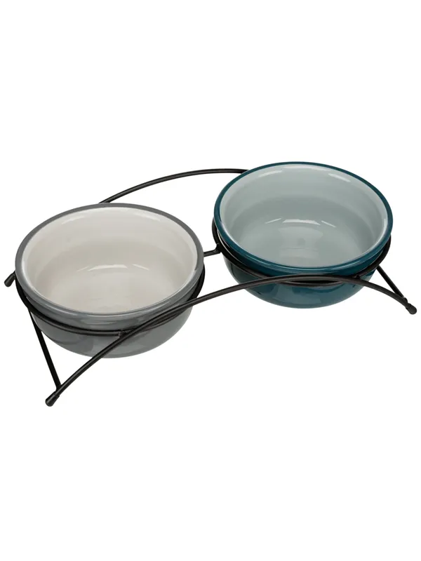 Trixie Eat On Feet Bowl Stand With Ceramicbowl 0.25 L