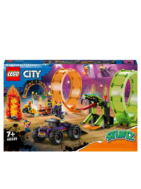 LEGO City 60339 Stuntarena med to looper