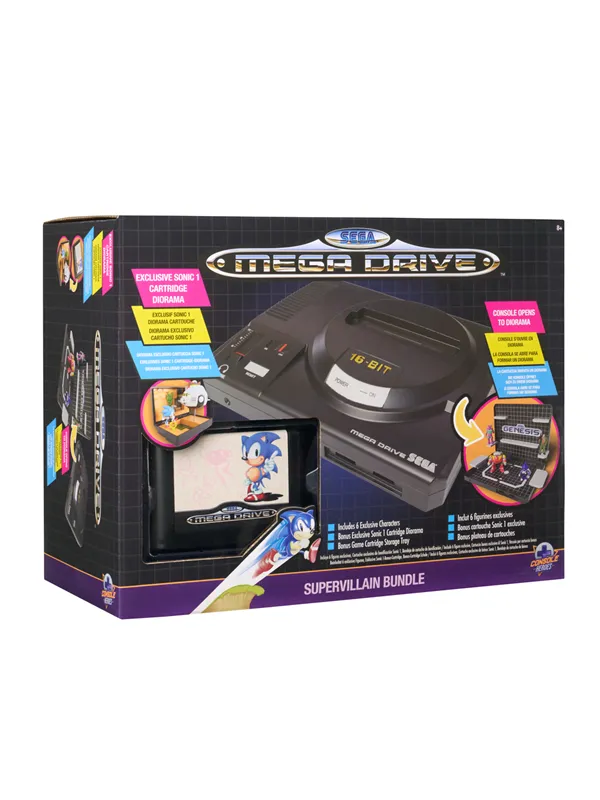 Wilder Toys - CONSOLE HEROES - MEGA DRIVE CONSOLE BOSS LEVEL W S - Figur