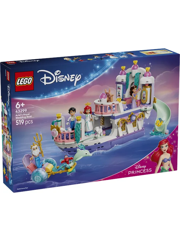 LEGO Disney 43299 Prinsesse Ariels bryllupsbåt