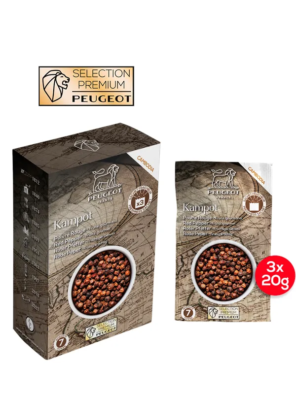 Peugeot Kampot Red pepper 60g