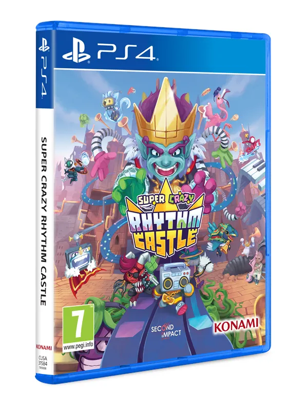 Super Crazy Rhythm Castle - Sony PlayStation 4 - Musikk