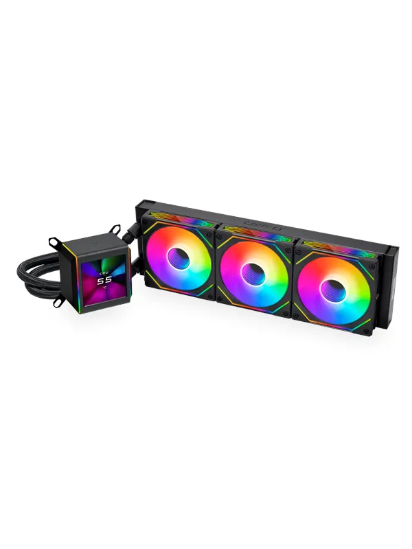 Lian Li GA II LCD SL infinity Black - CPU Vannkjøling - Max 30 dBA
