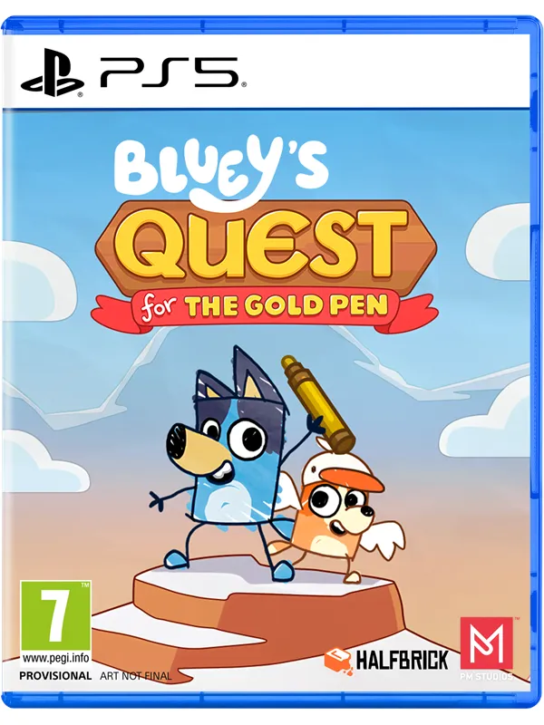 Bluey's Quest for the Gold Pen - Sony PlayStation 5 - Eventyr