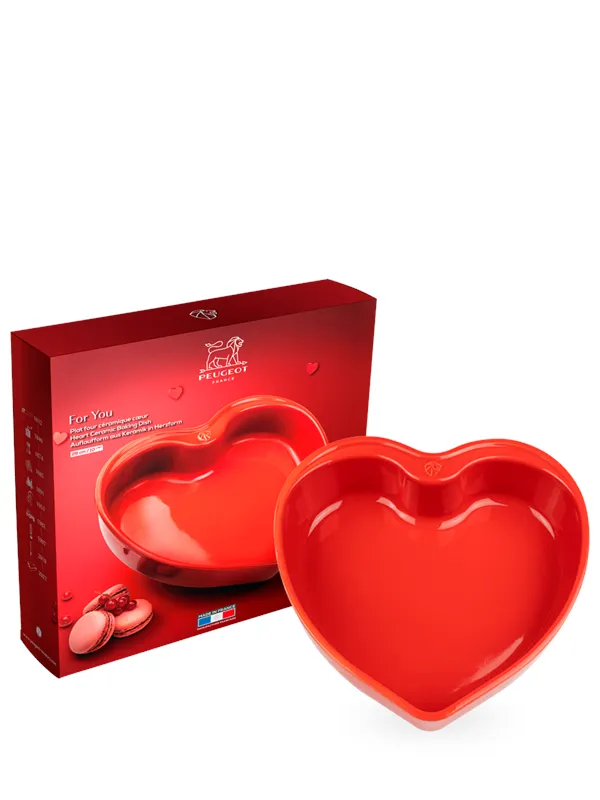 Peugeot Appolia Flat Heart Large Red Model